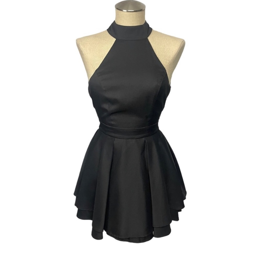 Lulus black cocktail dress